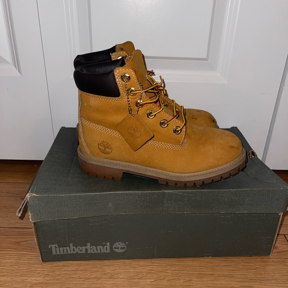 Timberland Wheat Nubuck Boots